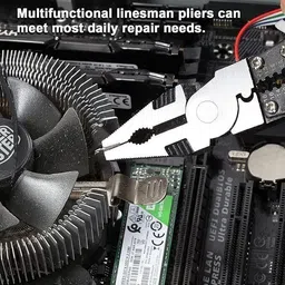 rewop 5 in 1 Multi-function Plier Tools For Multipurpose Lineman Plier Lineman Plier image 5