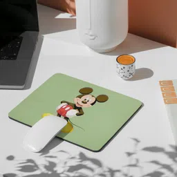Zipcartz Classic Mickey Mouse Design Mouse Pad for Students,Office/Home, Non Slip Base Mousepad image 5