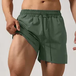 mendior Solid Men Green Boxer Shorts-picture-21