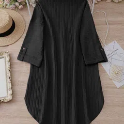 honky tonky Women Shirt Black Mini/Short Dress image 2