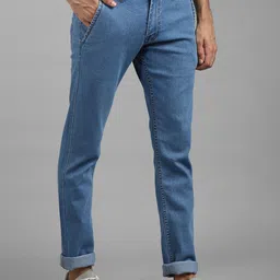 supernova inc. Men Slim Mid Rise Light Blue Jeans-picture-19