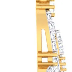 avsar AVP941YB 14kt Cubic Zirconia Yellow Gold Pendant image 4