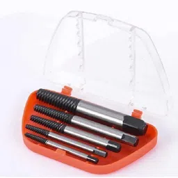 banistrokes Damaged Screw Extractor Breakage Bolt Extractor Drill Bits (Pack of 5) Power & Hand Tool Kit-picture-10