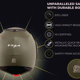 vega Crux Dx Motorbike Helmet image 3