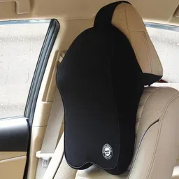 discount plaza Black Cotton Car Pillow Cushion for Universal For Car-picture-14