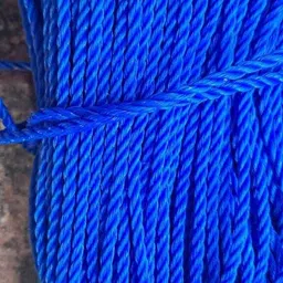 hirparas tech enterprise 75 Meters Blue 3mm Clothesline for Drying Clothes Rope for Hanging in Balcony Nylon Retractable Clothesline image 4