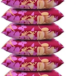 vyomfit Microfibre Sleeping Pillow Pack of 6 Solid Recatangle-picture-31