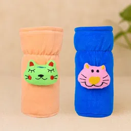 mw prints Soft Hosiery Baby Feeding Bottle Cover – Easy to Grip, Suitable for 60-125 ML-picture-22