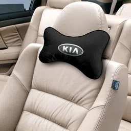 kioni Black Polyester Car Pillow Cushion for Kia image 3