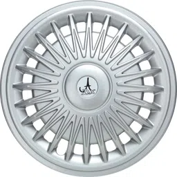 hotrenz CAR WHEEL CAP/ WHEEL COVER RUSH DEGINE "SILVER_COLOUR" 12 INCH Wheel Cover For Maruti Alto 800, Omni, Eon, Zen, Alto image 3