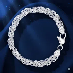 gvlv Alloy Silver Coated Bracelet image 1