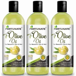 fortunate Pure Olive Oil - Moisturizes, Hydrates Skin , Nourishes Scalp & Strengthen Nails-picture-15