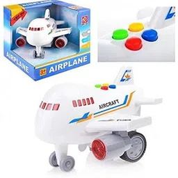 halo nation Friction Power Aeroplane Light and Sound Airplane Boing Airbus Musical Aircraft image 1