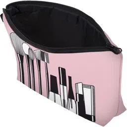 house of quirk Women Pink Cosmetic Bag image 4