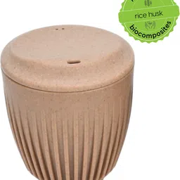 eha Pack of 1 Biocomposite Earth-Friendly Retro Cup | Made with Rice Husk & Bamboo Fibers | Coffee sipper-picture-23