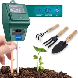 freshdcart 3-in-1 Soil Test Kit and garden tool set Lig ht & Moisture, Plant Tester combo Soil PH Meter-picture-12