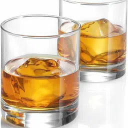 okechuku (Pack of 4) 101__ CZ-K-4 PCS-ROUND WHISKY GLASS Glass Set Water/Juice Glass-picture-13