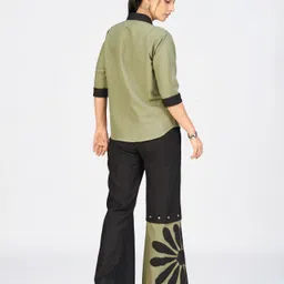 makhhi wear your vibe Shirt Palazzos Co-ords Set image 3
