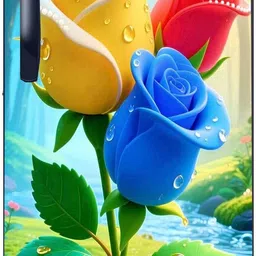 parthdecore 49 inch Fridge Single Door Wallpaper Sticker Wrap For Refrigerator (Size 24x49 inch) Self Adhesive Sticker-picture-10