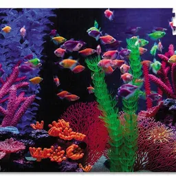 lattice Aquarium Fishes Jigsaw Puzzle for boys and girls image 3