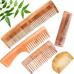 Handmade Neem wood Comb-image-38