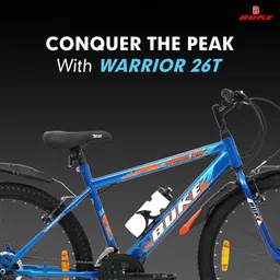 buke WARRIOR 26T Gear Cycle for Boys & Men with Front & Rear Vee Brakes 85% Fitted 26 T (inch) Road Cycle image 4