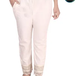 zeny creation Cotton Satin Blend Self Design Women ["Beige"] Salwar-picture-41