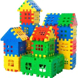 midzone Happy House Building Blocks, Learning/Educational Puzzle Toy,Best Gift for Kids image 5