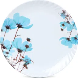 golden fish Marry-Gold Melamine Round Quarter Plates (Pack of 4, 7 Inches, Floral Print) (M-QP-1-4) Quarter Plate image 2