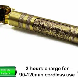 QUBE Hair Trimer For Men & Women Both Use Stylish Profesional Trimmer 180 min Runtime 4 Length Settings image 5