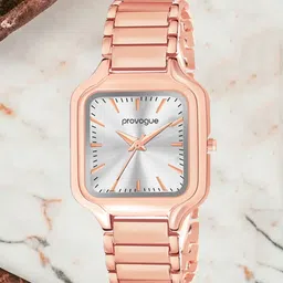 Provogue Watch For Girls||Brown Steel Band Water Resistant Quartz Watch Women Analog Watch - For Women Trending White Dial and Stainless Steel Strap Branded Watch For Women & Girl-picture-35