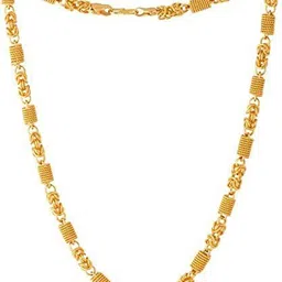 labhubamon New style new year gold chain for man and boy Gold-plated Plated Alloy Chain image 2