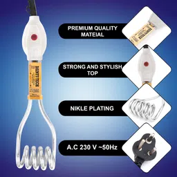 zlymo 2023 Premium Quality ISI Certified Heating Indicator 1 year Warranty L11G-IR140 2000 W Immersion Heater Rod-picture-12