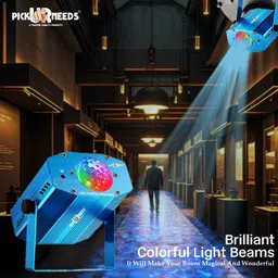 MHAX RGBW LED Water Ripple Projector Light – Outdoor Stage Effect Lighting for Events Motion Sensor Light image 5