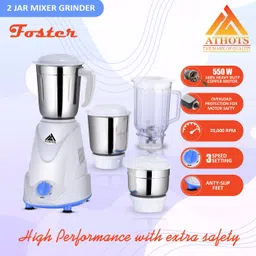 athots Foster 550 W Mixer Grinder image 2