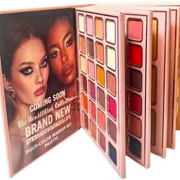 love huda Professional All In 1 Makeup Book Blusher, Highlighter, Eyeshadow, Contour image 1
