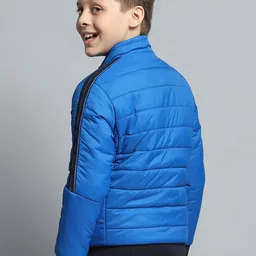 Monte Carlo Boys Mock Collar Solid Casual Lightweight Padded Jacket image 2