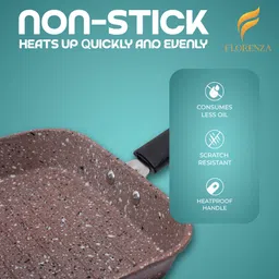 florenza Grill Fry Grill Pan 25 cm diameter 0.78 L capacity image 2