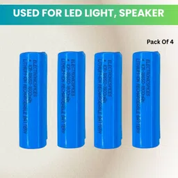 sacro Rechargeable 1800Mah Lithium-Ion For Light Speaker Pack of 4Q406 Battery-picture-38