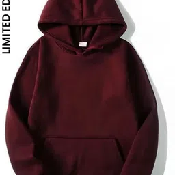 farbot Men Full Sleeve Solid Hooded Sweatshirt-picture-19