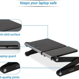 flipkart smartbuy Metal Portable Laptop Table image 4