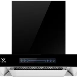 wizard HAVANA 60 Wall Mounted Black, Silver 1400 CMH Chimney-picture-13