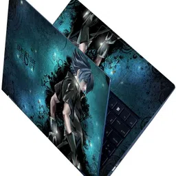Anweshas Full Body Laptop Skin Sticker Fits Size Upto 15.6 inches - Dark Anime Self Adhesive Vinyl Laptop Decal 15.6-picture-27