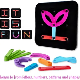 decodazz Multi Activity Construction Puzzle Toys for Kids| Alphabet, Numeric, Shape-picture-19