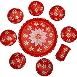 spr Pack of 9 Terracotta Dinner Set-picture-21