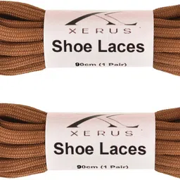 XERUS Shoe Lace Round Brown For Boot Sport Hiking Shoes Shoe Lace-image-14