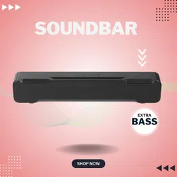 SYARA 20W Bluetooth Soundbar with 4 Hours Wireless Playback Bluetooth Speakers6SQ387 20 W Bluetooth Soundbar-picture-25