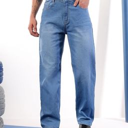 kotty Men Regular Mid Rise Blue Jeans-picture-27