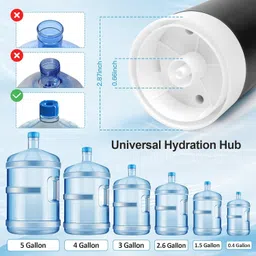 5teknova Automatic Water Dispenser Pump with Rechargeable Battery V3 Bottled Water Dispenser-picture-16