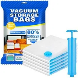 ablue clipper Space Saver Vacuum Storage Plastic Bags with hand Pump Hanging Storage Vacuum Bags-picture-35